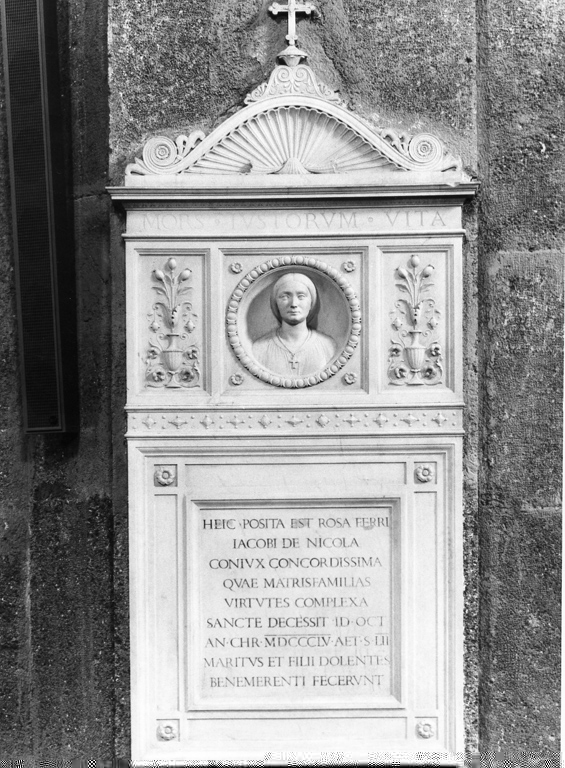 monumento funebre - ambito laziale (sec. XIX)