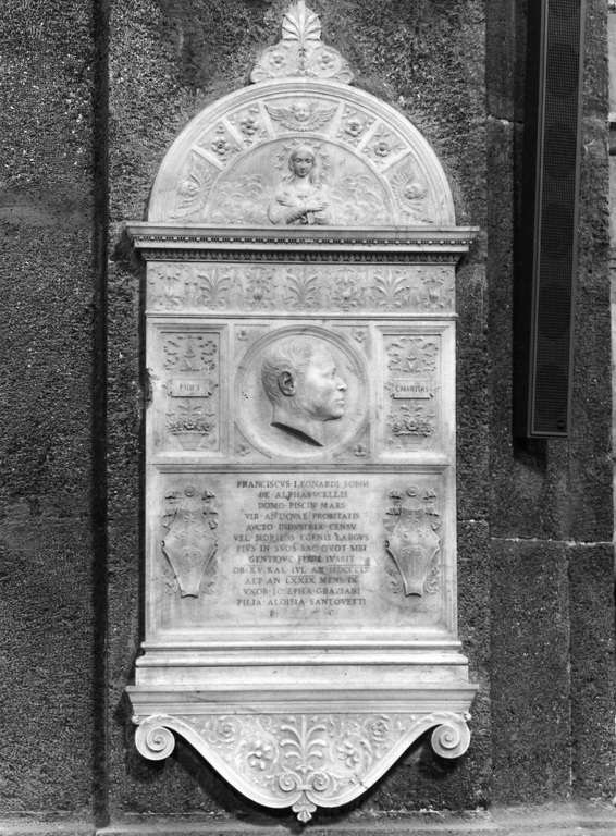 monumento funebre - ambito romano (sec. XIX)