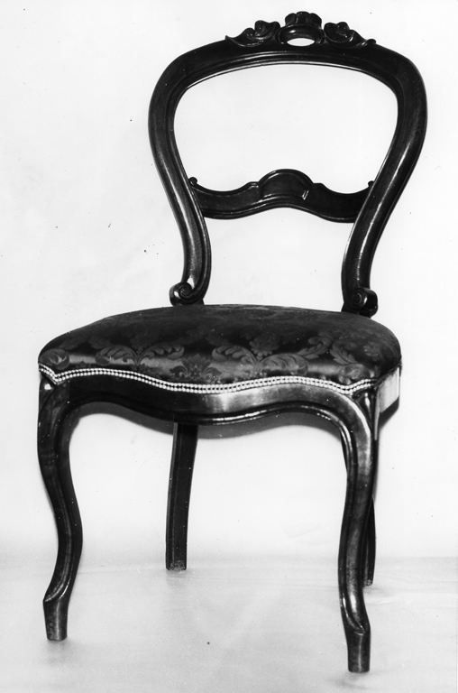 sedia - ambito laziale (metà sec. XIX)