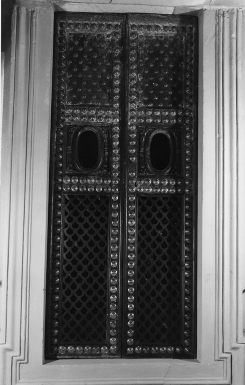 porta - a due battenti - ambito laziale (sec. XVI)