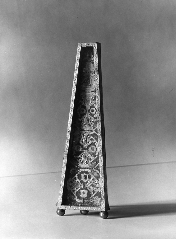 reliquiario - ambito laziale (fine sec. XIX)