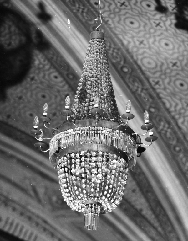 lampadario - ambito laziale (sec. XIX)