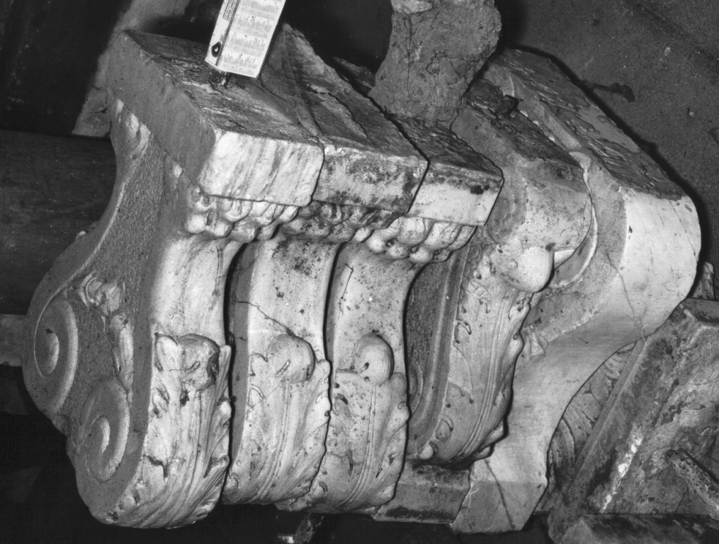 mensola, serie - ambito romano (sec. XVII)