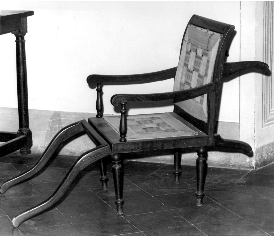 portantina - manifattura romana (sec. XIX)