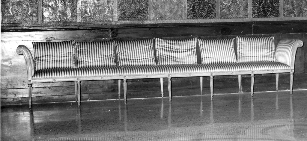 divano - ambito Italia centrale (ultimo quarto sec. XVIII)