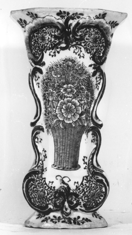 vaso - manifattura di Delft (sec. XVIII)