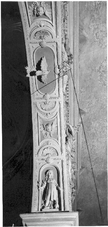 decorazione plastica - ambito laziale (sec. XVII)