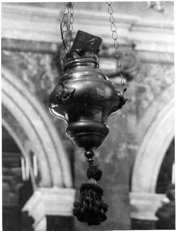 lampada - ambito laziale (sec. XIX)