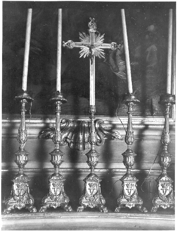 candeliere, serie - ambito laziale (fine sec. XIX)