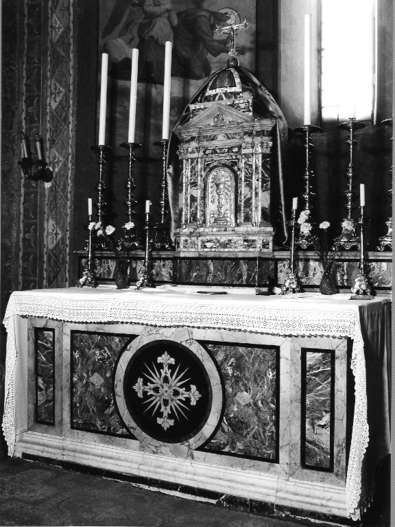 altare - ambito laziale (sec. XVIII)