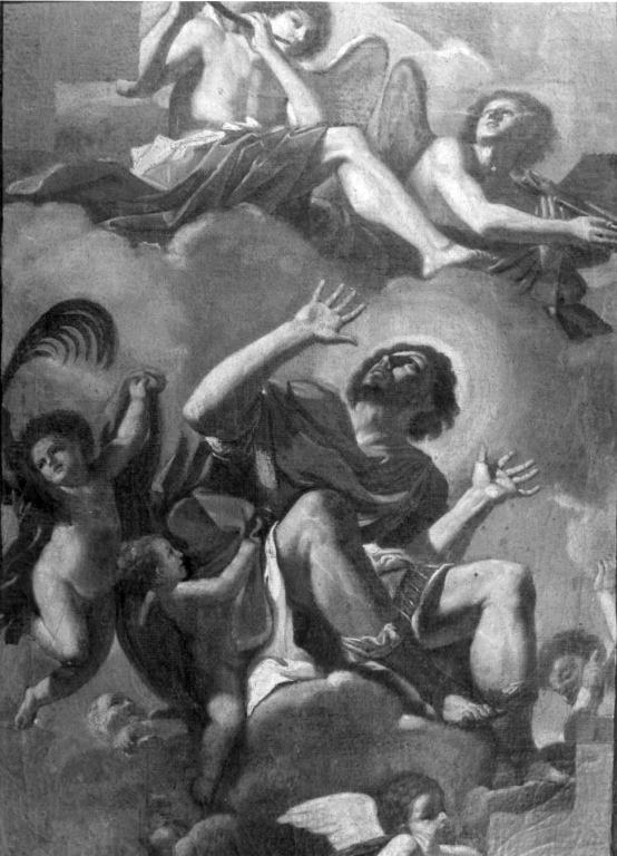 Gloria di San Crisogono (dipinto) - ambito italiano (sec. XIX)