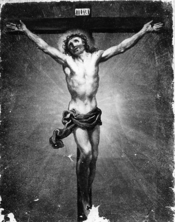 Cristo in croce (dipinto) - ambito italiano (sec. XVIII)
