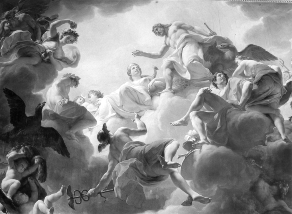 Apoteosi di Ercole (dipinto) di Unterberger Christoph (sec. XVIII)