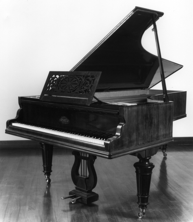 pianoforte - a coda - produzione francese (sec. XX)