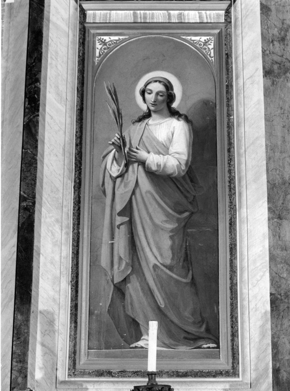 santa Cristina (dipinto) di Gagliardi Pietro (attribuito) (sec. XIX)