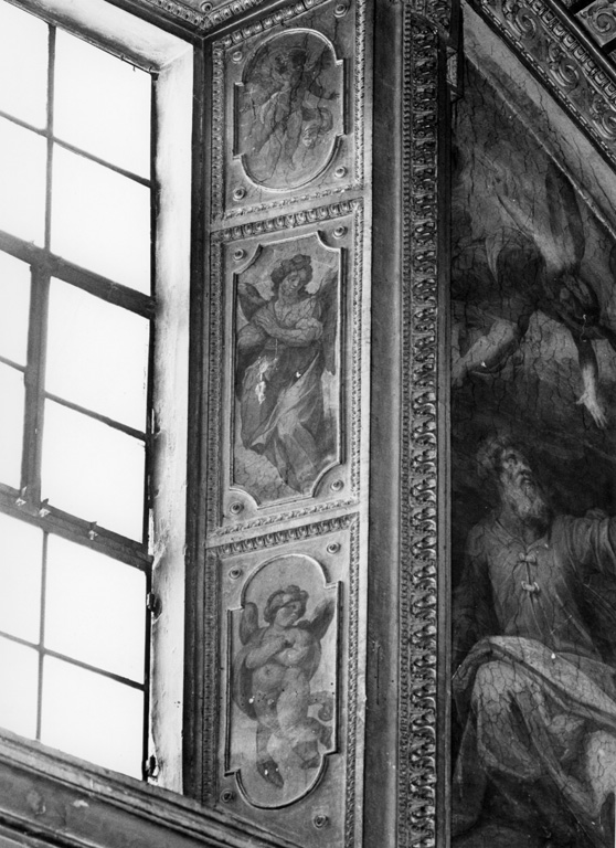 decorazione plastico-pittorica, complesso decorativo di Casolani Cristoforo (bottega) (sec. XVII)
