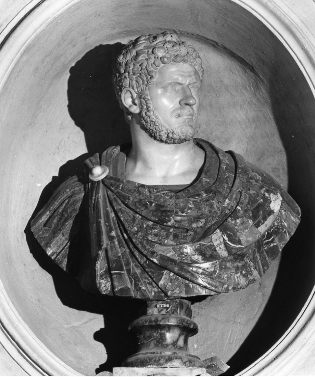 busto dell'imperatore Caracalla (busto) - ambito romano (prima metà sec. XVIII)