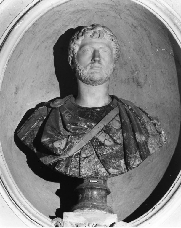 busto di Antonino (busto) - ambito romano (prima metà sec. XVIII)