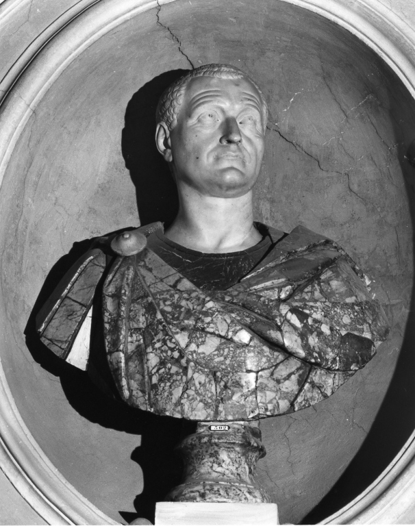 busto maschile (busto) - ambito romano (prima metà sec. XVIII)
