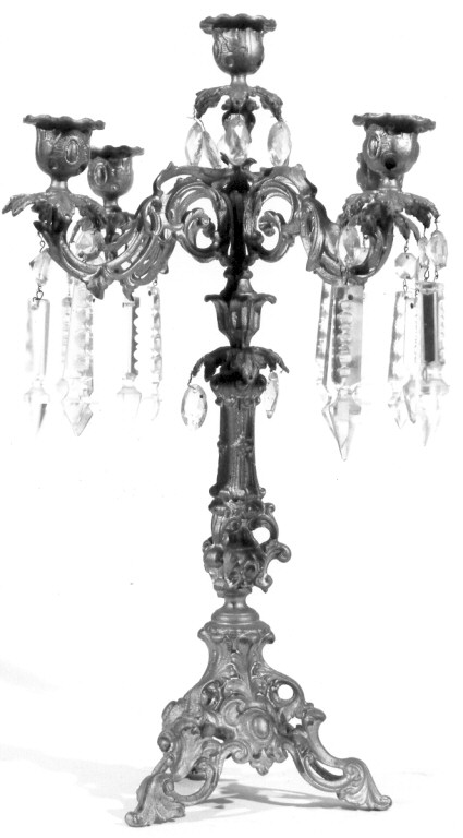 candeliere - ambito romano (fine sec. XIX)