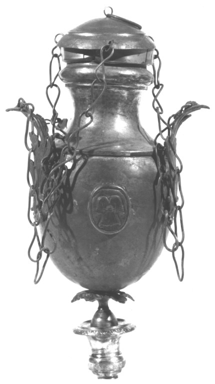 lampada pensile - ambito romano (sec. XIX)