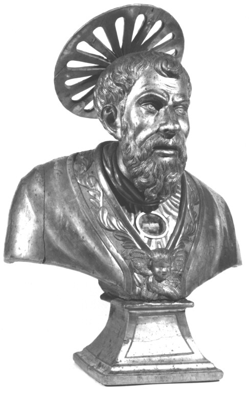 Sant'Adalberto (reliquiario - a busto) - ambito romano (sec. XVII)