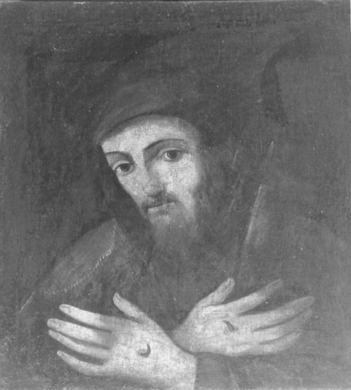 San Francesco stigmatizzato (dipinto) - ambito romano (fine sec. XIX)