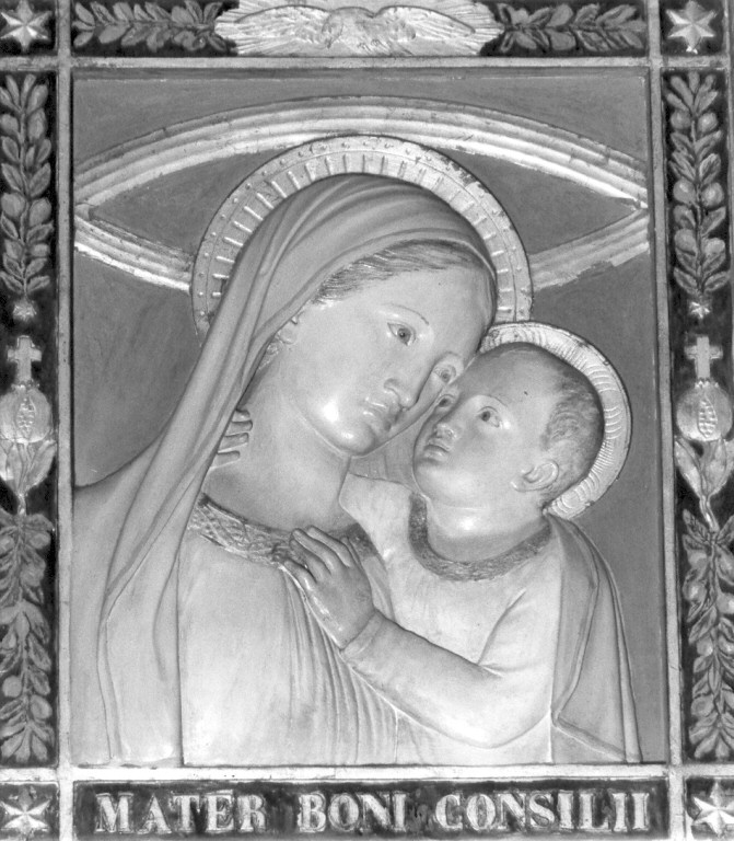 Madonna del Buon Consiglio (rilievo) - ambito romano (fine/inizio secc. XIX/ XX)