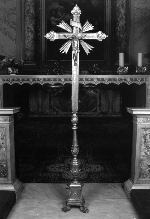 croce d'altare - ambito romano (metà sec. XIX)