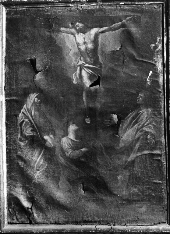 Crocifissione (dipinto) - ambito romano (sec. XVIII)
