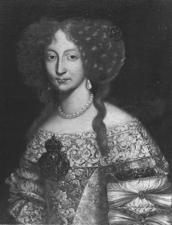 Ritratto di una duchessa d'Austria (dipinto) - ambito romano (sec. XVII)