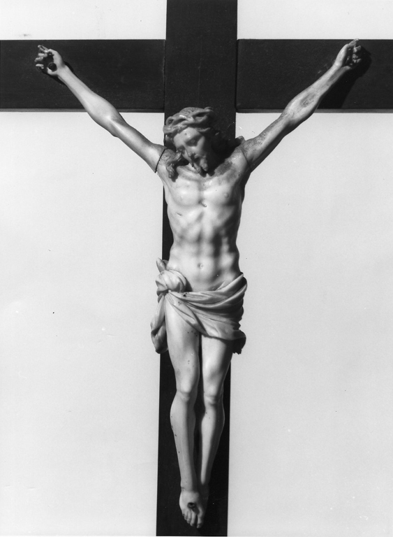 Cristo crocifisso (scultura) - ambito romano (sec. XVII)