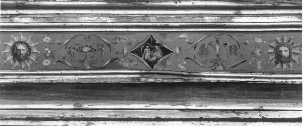 natività (soffitto a cassettoni, complesso decorativo) - ambito romano (sec. XVI)