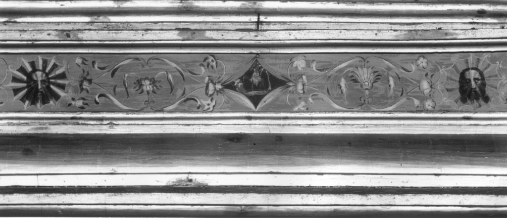 fuga in Egitto (soffitto a cassettoni, complesso decorativo) - ambito romano (sec. XVI)