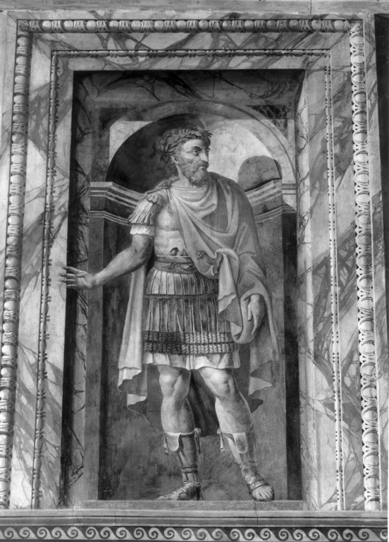 Marco Aurelio (dipinto, complesso decorativo) - ambito romano (sec. XVI)