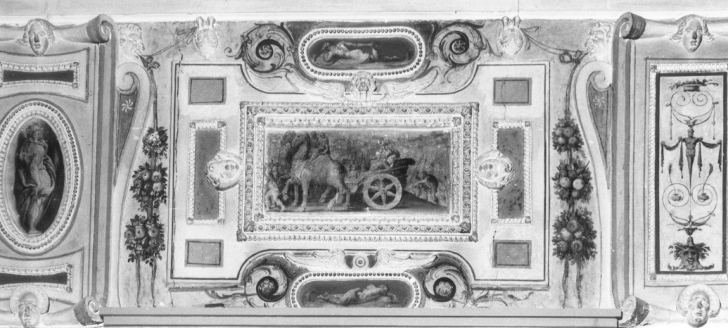 la regina di Saba porta i doni a Salomone (dipinto) di Ponsio Jacquio (sec. XVI)