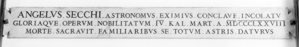 lapide - ambito romano (sec. XIX)