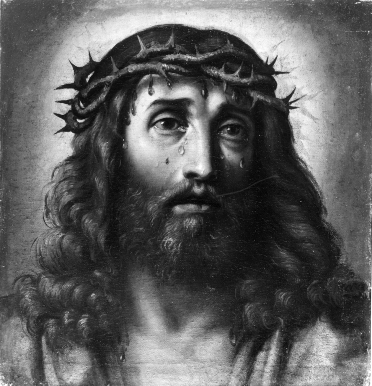 il Salvatore (dipinto) di Carracci Agostino (maniera) (sec. XVII)