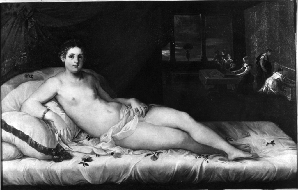 Venere (dipinto) di Carracci Agostino (maniera) (sec. XIX)