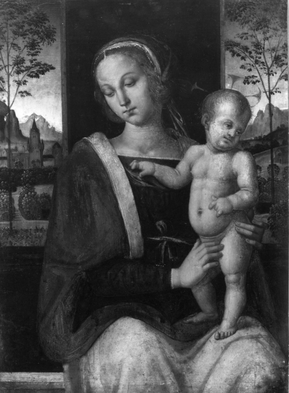Madonna con Bambino (dipinto) - ambito umbro (inizio sec. XVI)