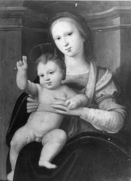 Madonna con Bambino (dipinto) - ambito toscano (prima metà sec. XVI)