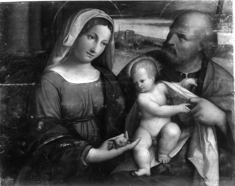 Sacra Famiglia (dipinto) di Tisi Benvenuto detto Garofalo (prima metà sec. XVI)