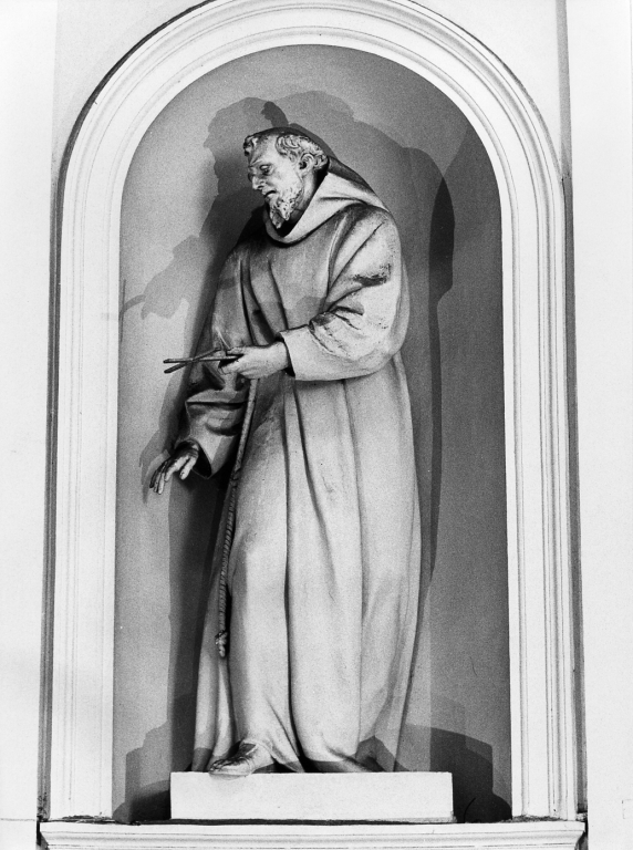 S. Francesco (statua) di Mariani Camillo (sec. XVII)