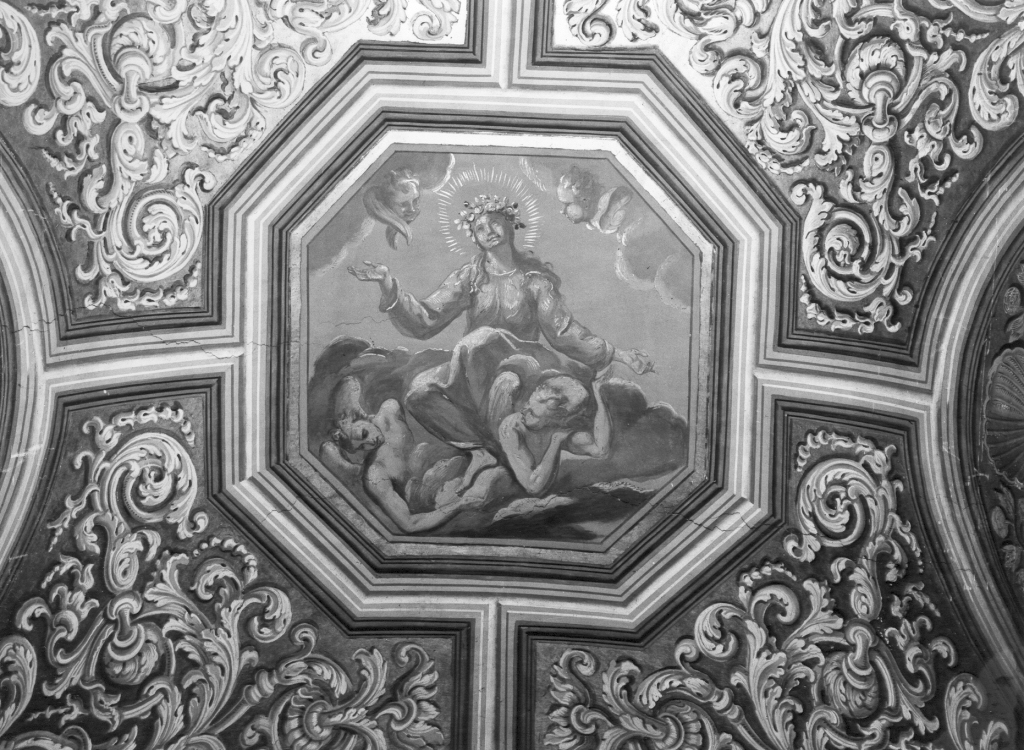 Santa Rosalia in gloria (dipinto) - ambito romano (secondo quarto sec. XVII)