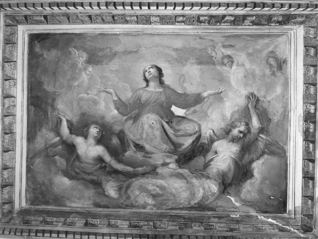 Assunzione della Madonna (dipinto) di Allegrini Francesco (sec. XVII)