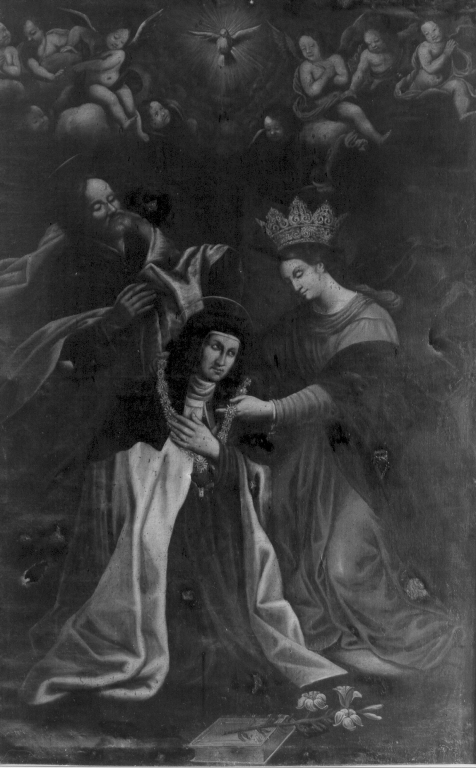 Santa Elisabetta d'Ungheria (dipinto) - ambito romano (sec. XVIII)