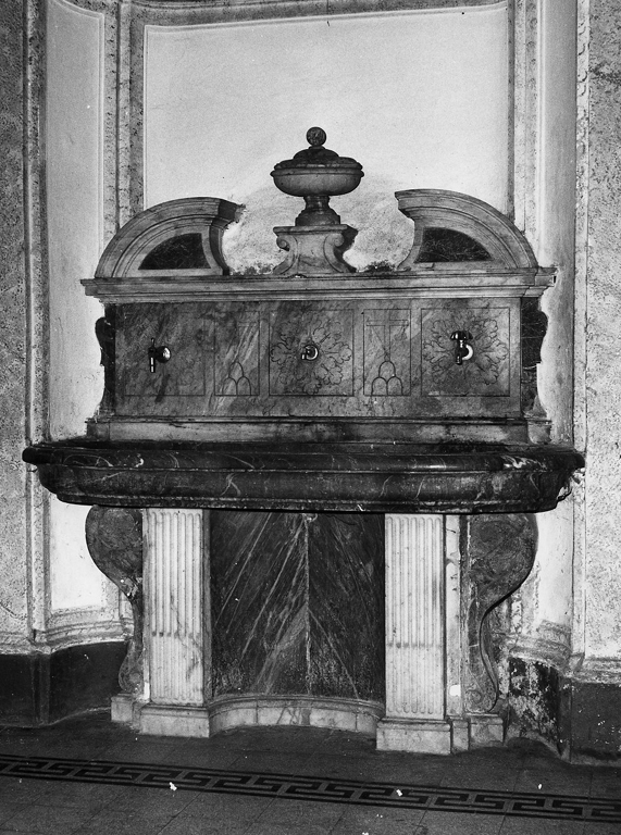 lavabo da sacrestia di Zaccaria Camillo (sec. XVIII)