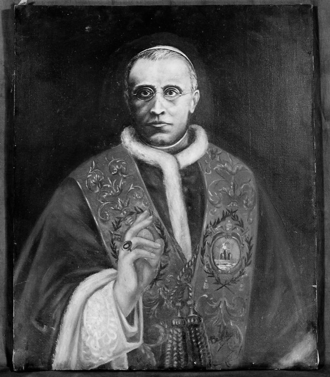 Ritratto di Pio XII (dipinto) - ambito romano (sec. XX)