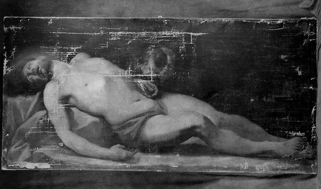 Cristo morto (dipinto) - ambito romano (fine sec. XVII)