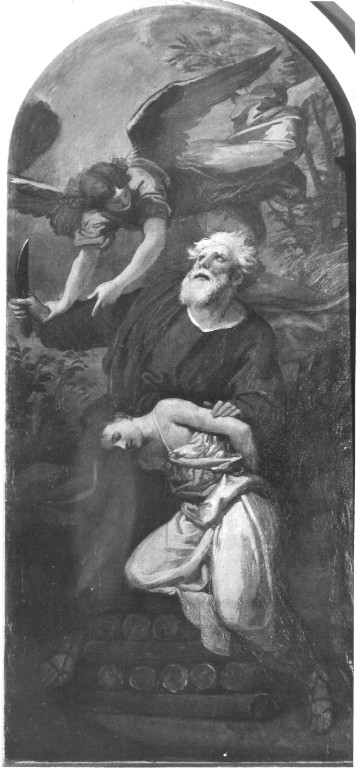 sacrificio di Isacco (dipinto) - ambito romano (sec. XIX)